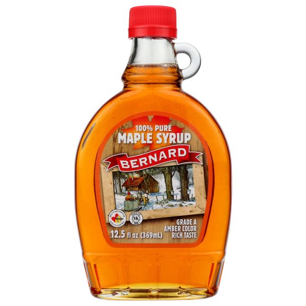 BERNARD: Pure Maple Syrup, 12.5 fo