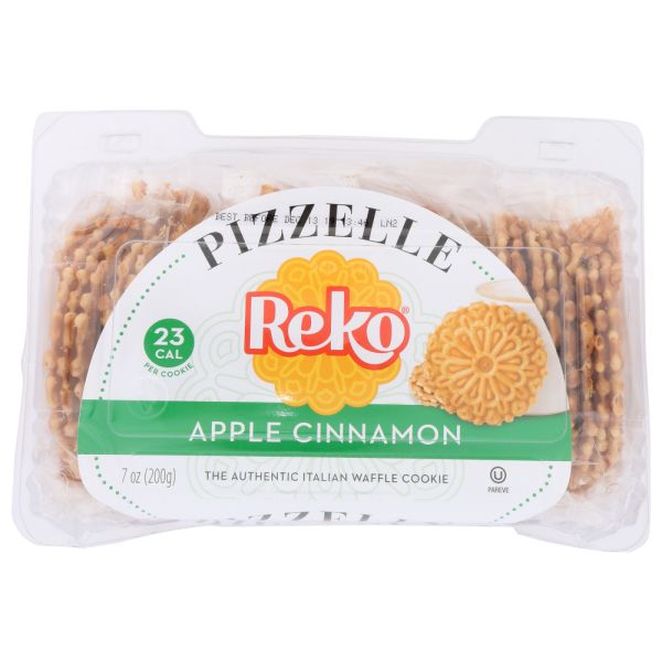 REKO: Apple Cinnamon Pizzelle, 7 oz