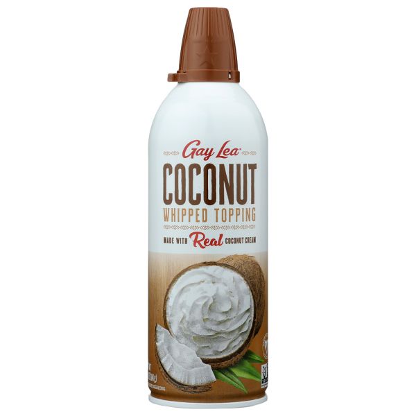 GAY LEA: Real Coconut Whipped Topping, 6.5 oz