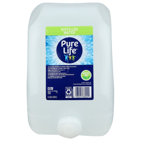 PURE LIFE: Water Distilled, 320 FO