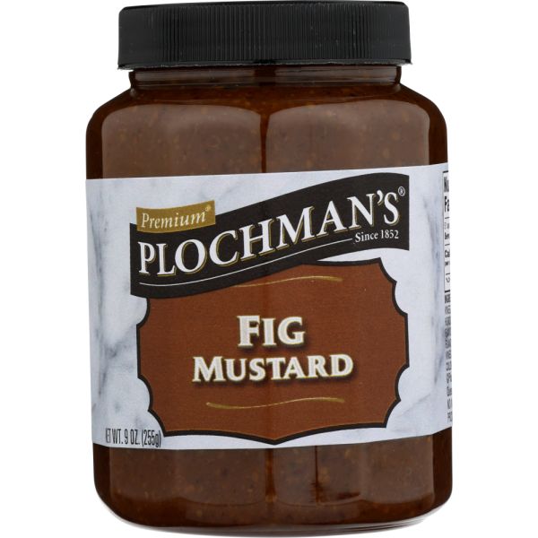 PLOCHMANS: Mustard Fig, 9 oz
