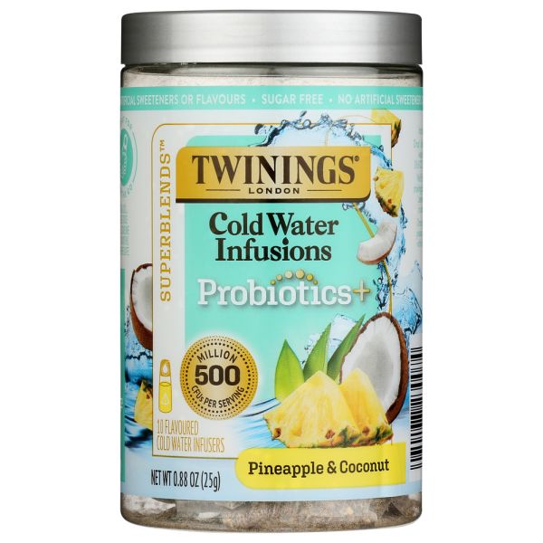 TWINING TEA: Tea Cold Sblnd Probiotic, 10 BG