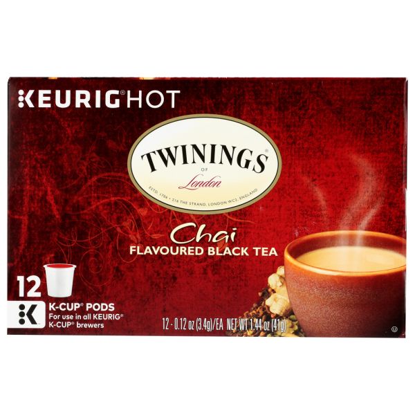 TWINING TEA: Tea Kcup Chai, 12 pc