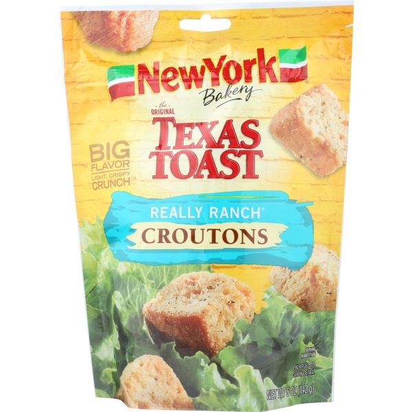 NEW YORK: Texas Toast Really Ranch Croutons, 5 oz