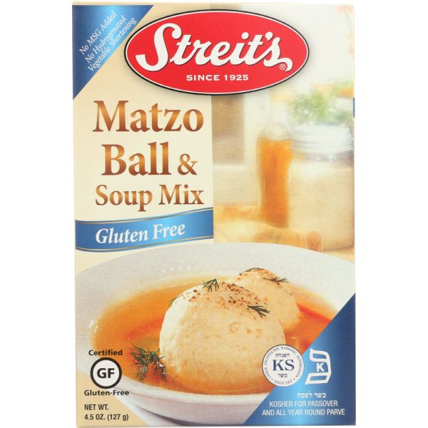 STREITS: Matzo Ball Soup Gf, 4.5 oz