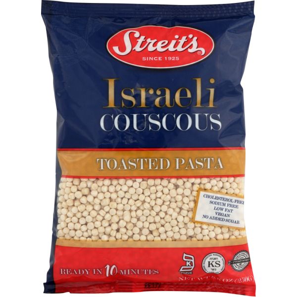 STREITS: Couscous Israeli Toasted Pasta, 8.8 OZ