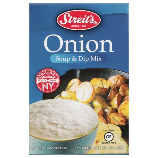 STREITS: Onion Soup And Dip Mix, 2.75 OZ