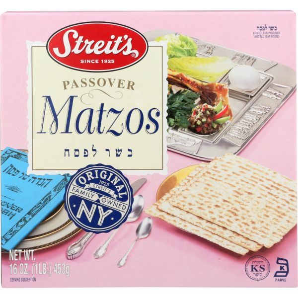 STREITS: Matzo Passover, 16 oz