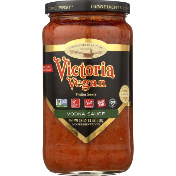 VICTORIA: Sauce Vodka Vegan, 18 oz