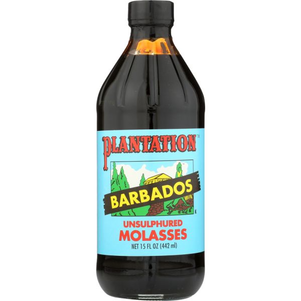 PLANTATION: Barbado's Unsulphered Molasses, 15 oz
