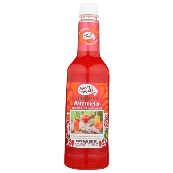 MASTER OF MIXES: Watermelon Daiquiri Margarita Mixer, 33.8 oz