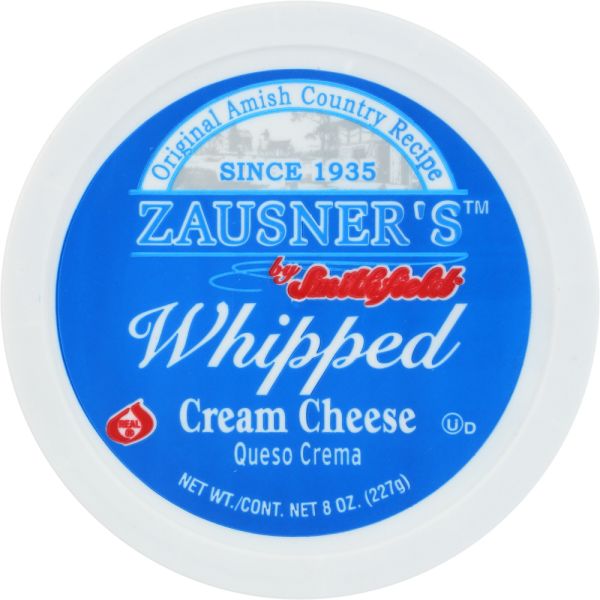 ZAUSNER'S: Whipped Cream Cheese, 8 oz