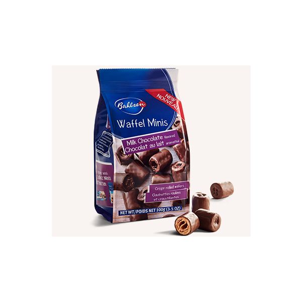 BAHLSEN: Waffel Minis Milk Chocolate, 3.5 oz