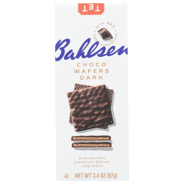 BAHLSEN: Dark Choco Wafers, 3.4 oz