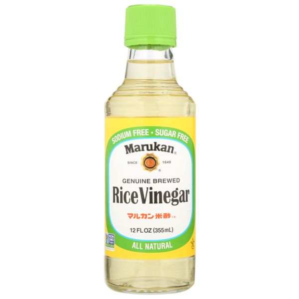 MARUKAN: Genuine Brewed Rice Vinegar, 12 oz