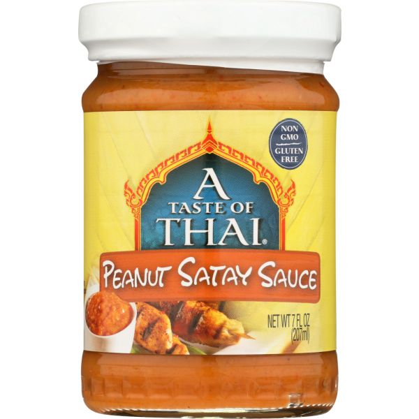 TASTE OF THAI: Peanut Satay Sauce, 7 oz