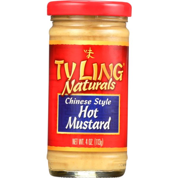 TY LING: Naturals Chinese Style Hot Mustard, 4 oz