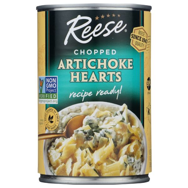 REESE: Chopped Artichoke Hearts, 14 oz