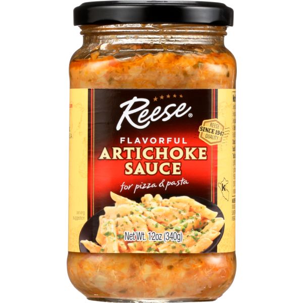 REESE: Artichoke Sauce for Pizza & Pasta, 12 oz