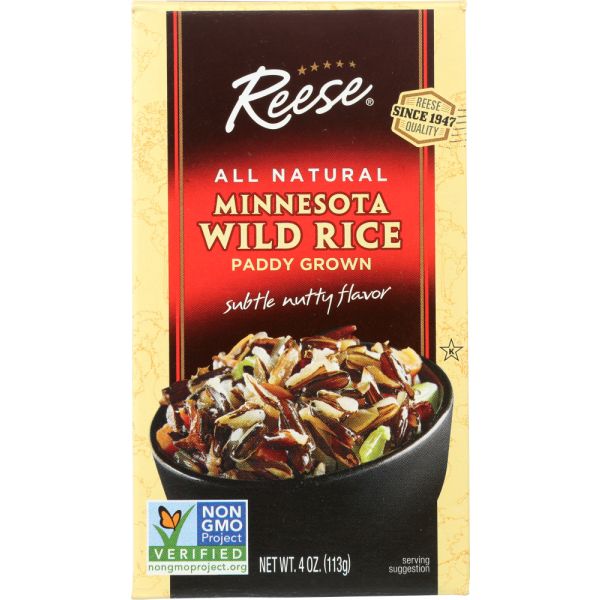 Reese Wild Rice Paddy Grown, 4 Oz