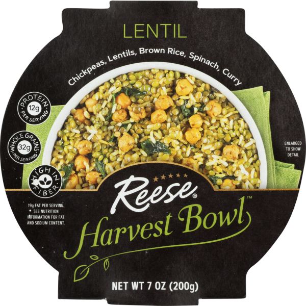 REESE: Bowl Lentil Harvest, 7.06 oz