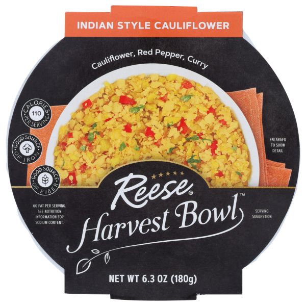 REESE: Indian Style Cauliflower Harvest Bowl, 6.3 oz