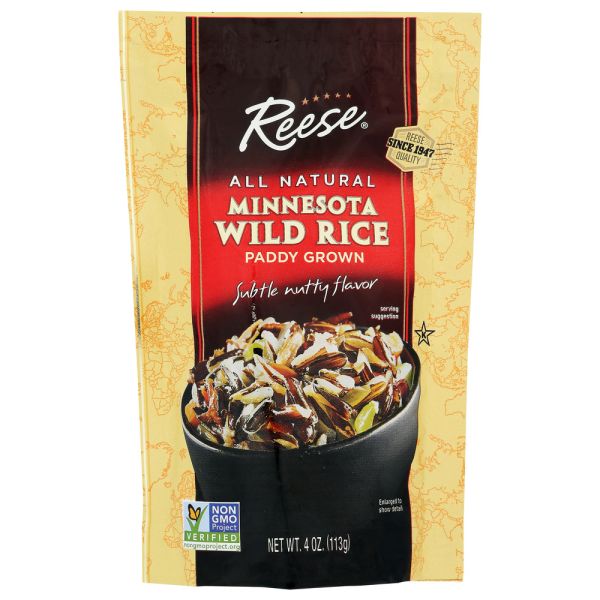 REESE: All Natural Minnesota Wild Rice Paddy Grown, 4 oz