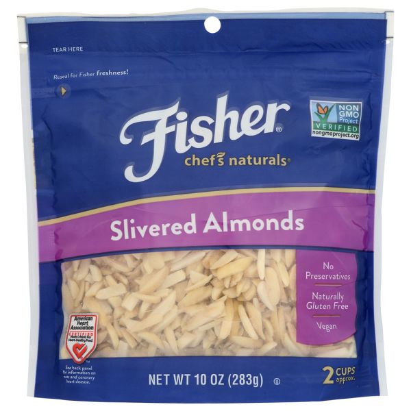 FISHER: Almonds Slivered, 10 OZ