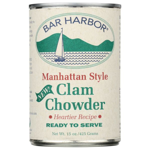 BAR HARBOR: Clam Chowder Manhattan Style, 15 Oz