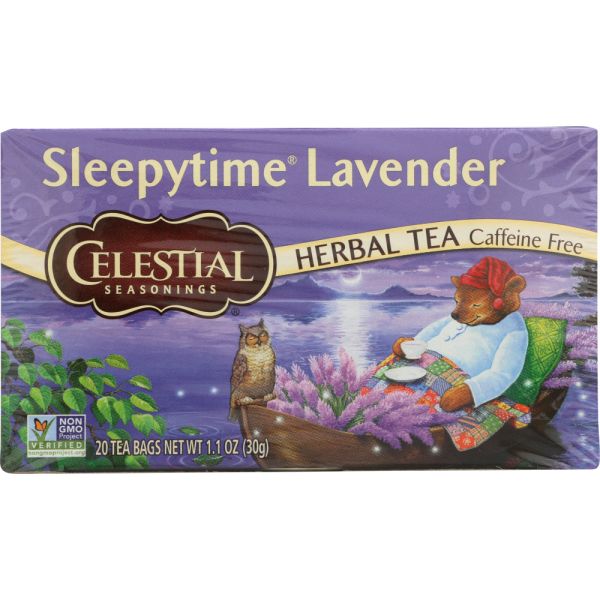 CELESTIAL SEASONINGS: Sleepytime Lavender Tea, 20 bg