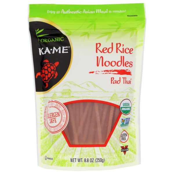 KA ME: Organic Red Rice Noodles Pad Thai, 8.8 oz