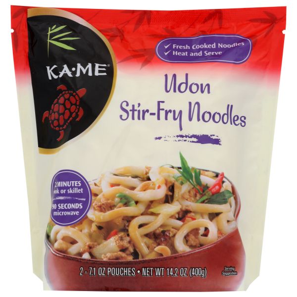 KA ME: Noodle Stir-Fry Udon, 14.2 oz