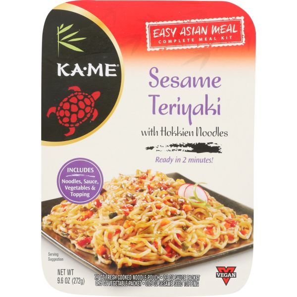KA ME: Sesame Teriyaki Noodle Kit, 9.6 oz