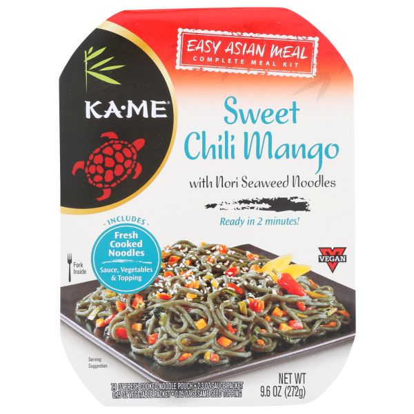 KA·ME: Sweet Chili Mango with Nori Seaweed Noodles, 9.60 oz