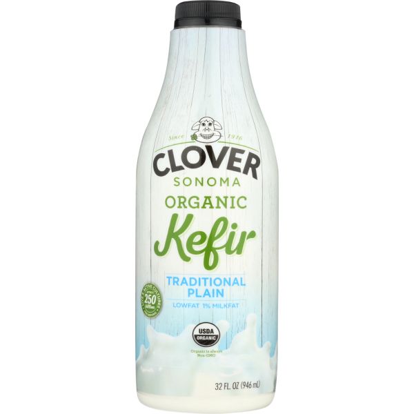 CLOVER SONOMA: Organic Kefir Traditional Plain, 32 oz