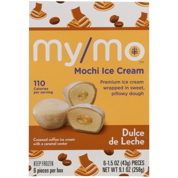 MY/MOCHI: Ice Cream Dulce De Leche, 9.1 oz