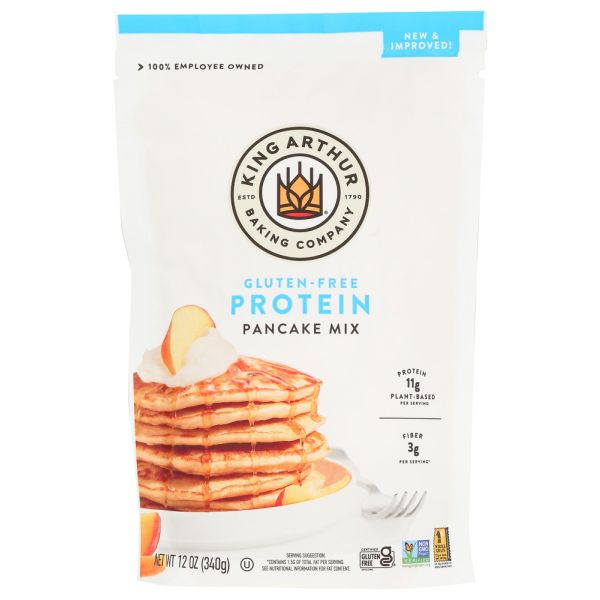 KING ARTHUR: Pancake Mix Protein, 12 oz