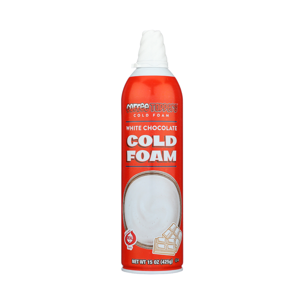 COFFEE TOPPERS: White Chocolate Cold Foam, 15 oz