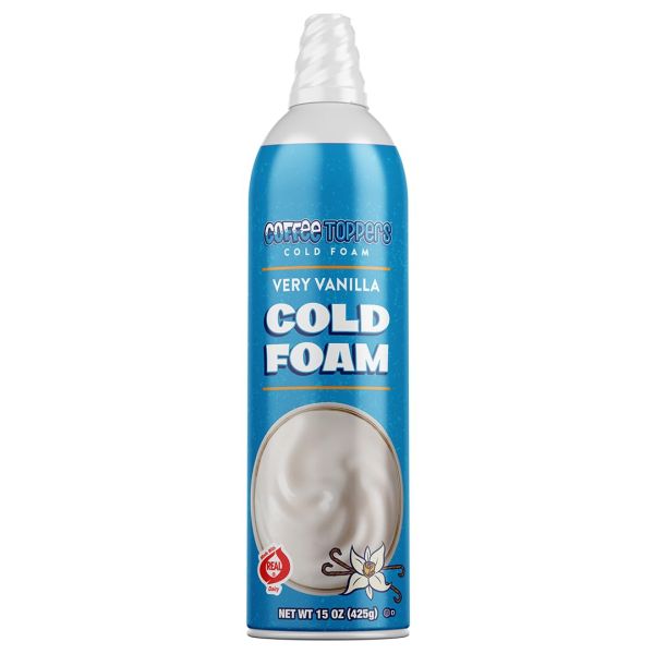 COFFEE TOPPERS: Very Vanilla Cold Foam, 15 oz