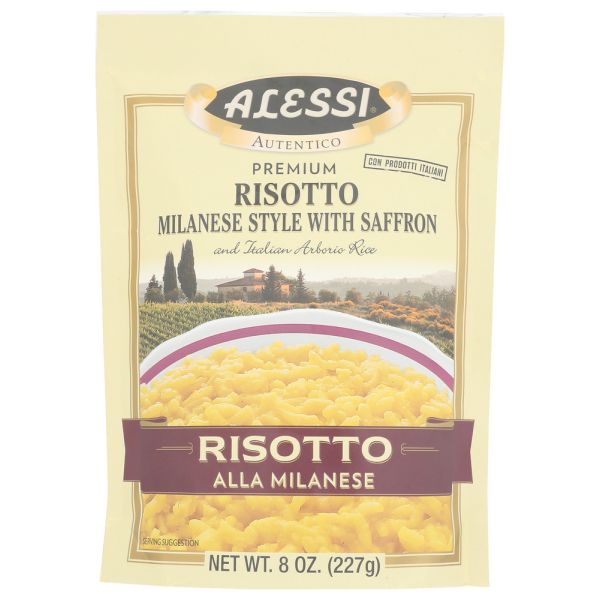 ALESSI: Risotto Alla Milanese Style With Saffron, 8 oz