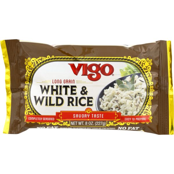 VIGO: Rice Dnnr Wht Wld Herb, 8 oz