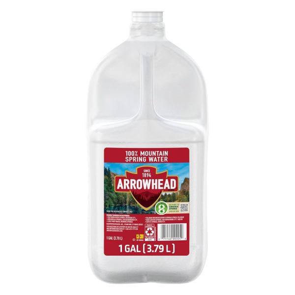 ARROWHEAD WATER: Spring Water 1gal,  128 fo