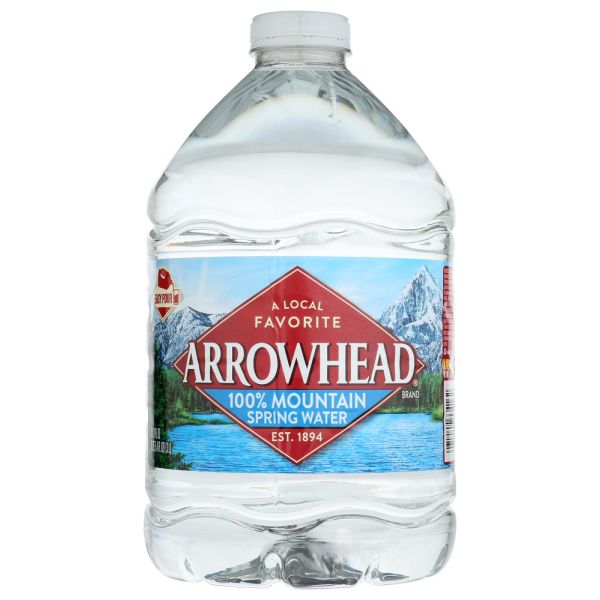 ARROWHEAD WATER: Spring Water, 3 lt
