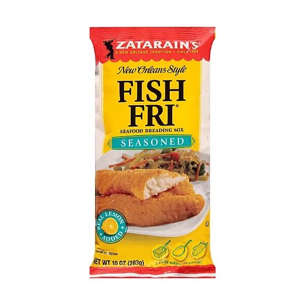 ZATARAINS: Seasoned Fish Fri Seafood Breading Mix, 10 oz