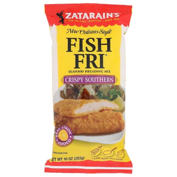 ZATARAINS: Crispy Southern Fish Fri Seasoning, 10 oz