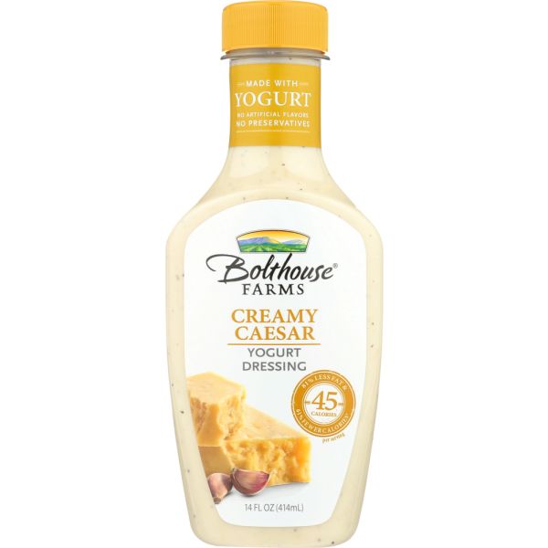 BOLTHOUSE: Creamy Caesar Yogurt Dressing, 14 oz