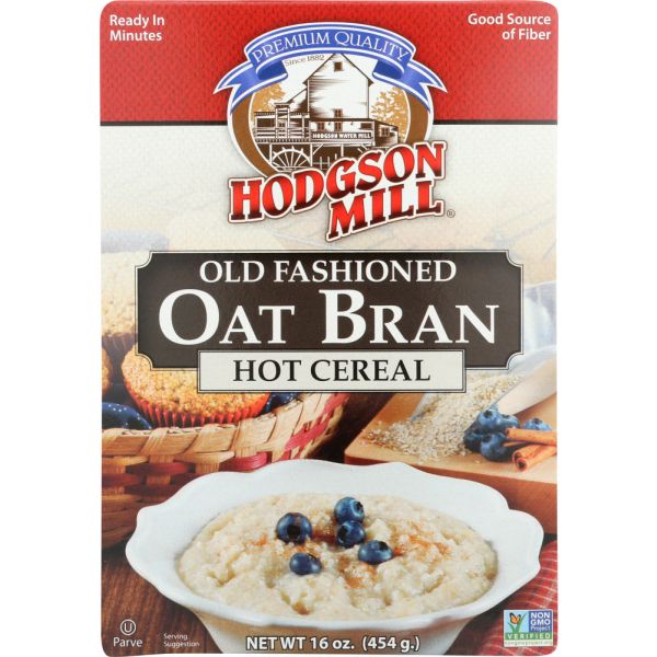 HODGSON MILL: Oat Bran Hot Cereal, 16 oz