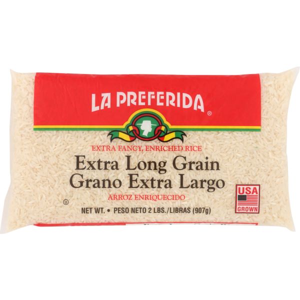 LA PREFERIDA: Extra Long Grain White Rice, 32 oz