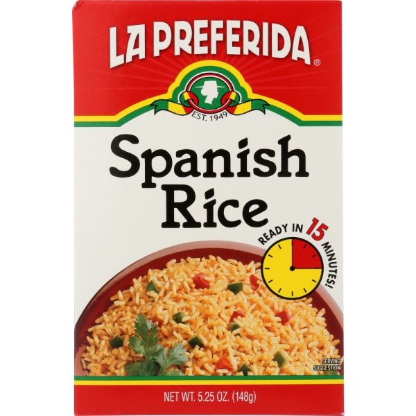 LA PREFERIDA: Spanish Rice, 5.25 oz