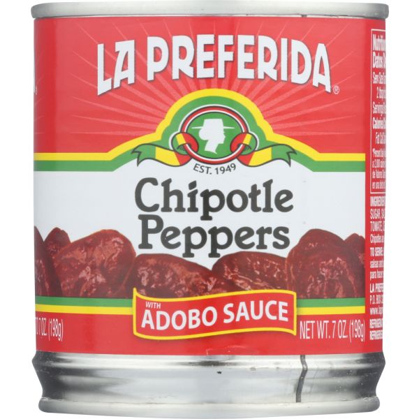 LA PREFERIDA: Pepper Chipotle Whl, 7 oz